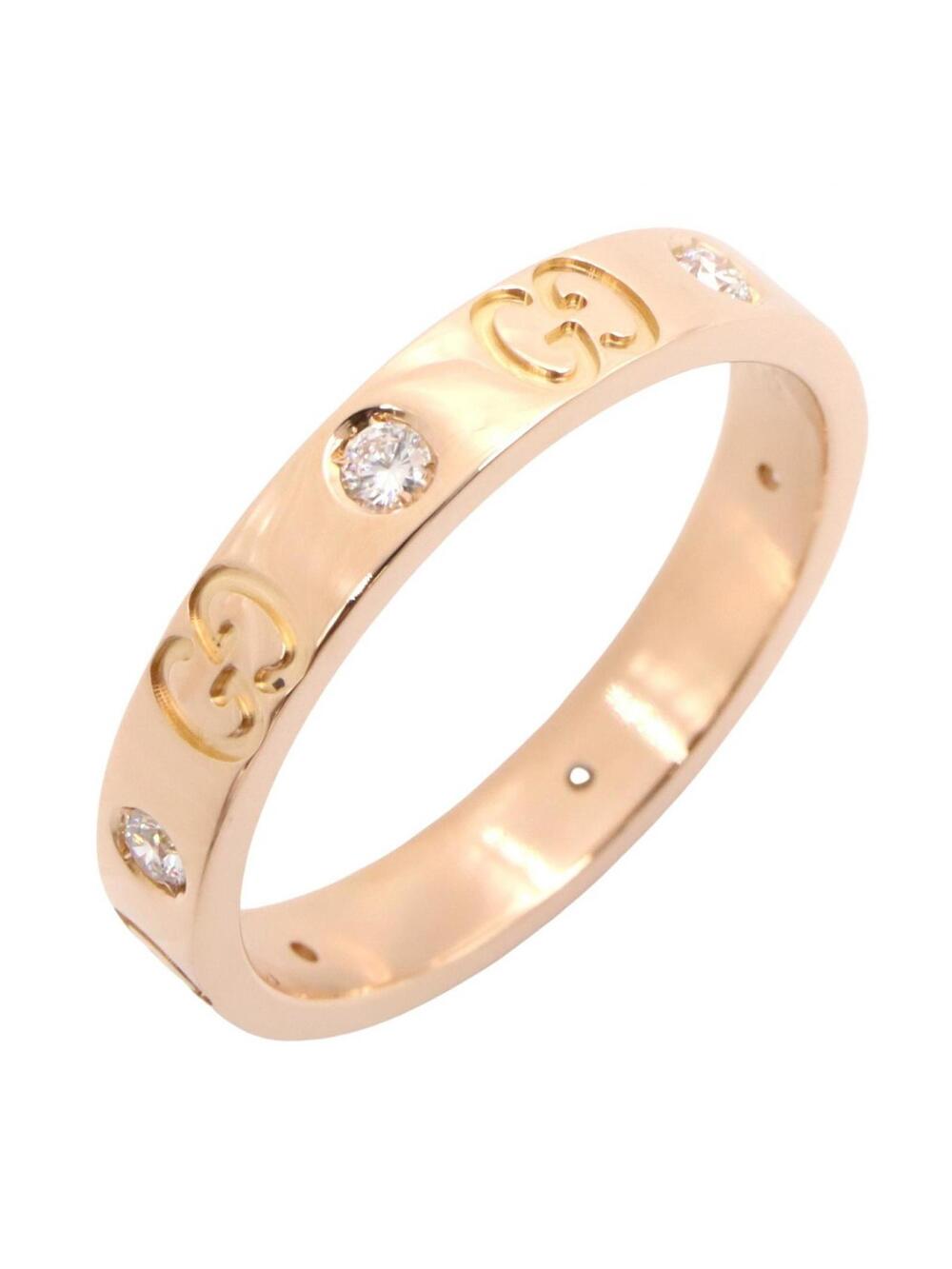 Gucci Icon Amour 6P Diamond Ring 18Krg #372301G10B